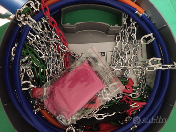 Catene da neve in metallo RD9 mm misura 80