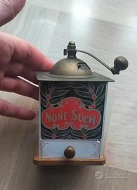 Macina caffè antico ferro e legno Liberty NoneSuch