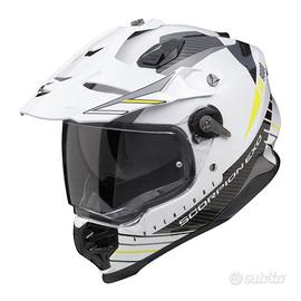 CASCO INTEGRALE OFFROAD SCORPION ADF 9000 BIANCO G