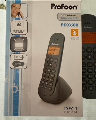 Telefono cordless DECT PDX600