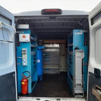 scaffalatura furgone ducato 