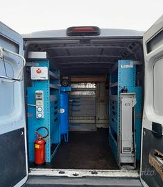 scaffalatura furgone ducato 
