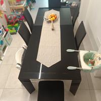 tavolo allungabile con 6 sedie 