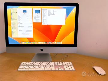 Apple iMac 27" 5K - 40Gb - 500Gb SSD - i7 4.2GHz