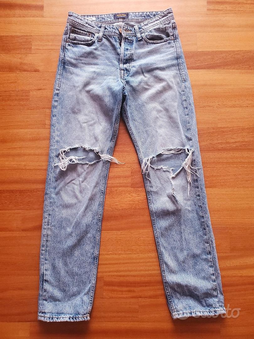 Toppe per hot sale jeans strappati