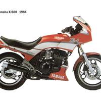 YAMAHA XJ 600 ricambi vari