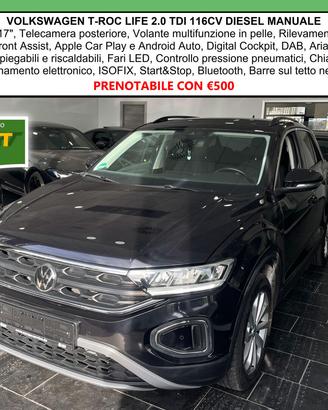 Volkswagen T-Roc Life C.Lega17 Camera AppleCarPlay
