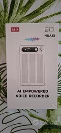 Registratore vocale  IA 64GB 