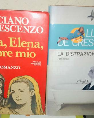2 romanzi di Luciano De Crescenzo