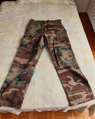 Pantalone Woodland taglia M marca Miltec