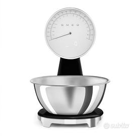 SMEG Bilancia da cucina analogica e digitale, Nera