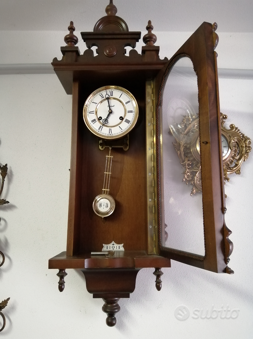 Wall Clock Orologi Da Parete A Pendolo Antichi Orologio Pendolo Junghans  Orologi Da Parete Antichi Junghans, image size:809x1080