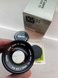 Canon FD 135mm 3.5
