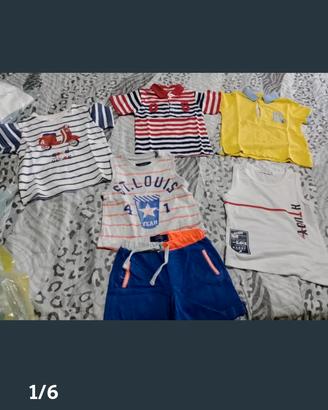set abbigliamento bambino 12 mesi 