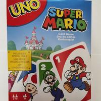 Carte UNO Super Mario Bros nuove mattel games