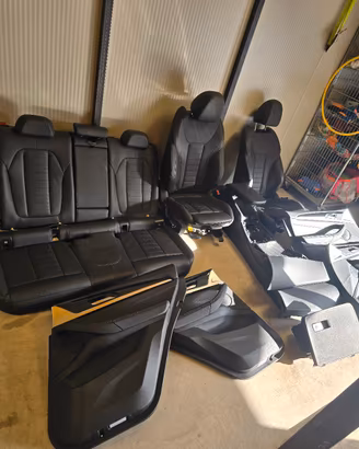 Interni Completi Pelle Nera BMW X3 G01 2024