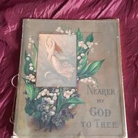 Antico Libro brano Titanic1875 Nearer my god to th