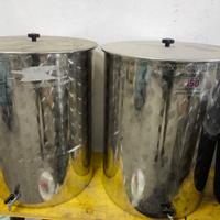 2 Serbatoi Inox 150 L Vino