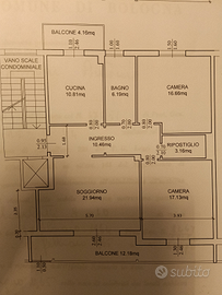 Via toscana laterale appartamento libero