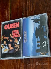 lotto 2 musicassette audiocassette Queen vintage