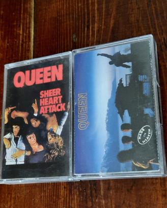 lotto 2 musicassette audiocassette Queen vintage