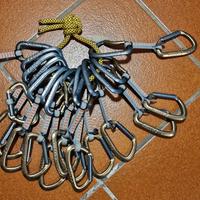 NUOVI n.15 rinvii arrampicata Cassin UFO