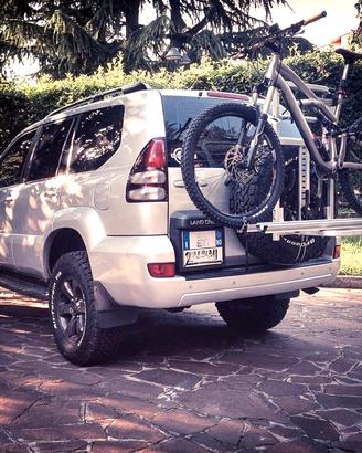 Porta bici FABBRI da ruota di scorta