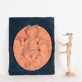 Gesù Bambino Benedicente in Gesso