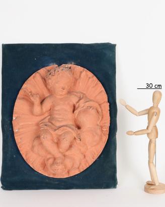 Gesù Bambino Benedicente in Gesso