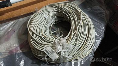 Matassa cavo telefonico doppino per telecomunicaz.
