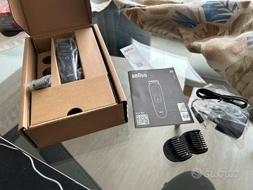 Rasoio elettricox barba Braun 6 in 1 nuovo