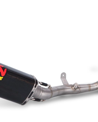 Scarico Akrapovic carbon completo per Yamaha R3