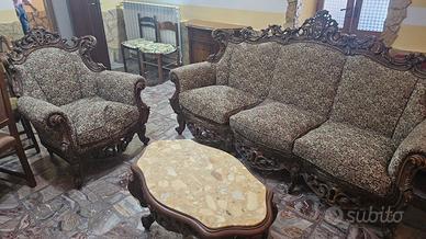 salotto stile barocco