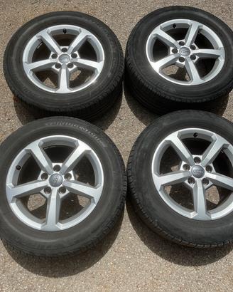 Gomme brigestone più cerchi audi 16 originali