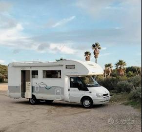 Camper autocaravan ford 2006