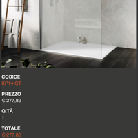 2 BoX doccia walk in 140 cm Nuovi imballati