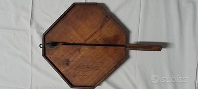 tagliere d'epoca ottagonale 