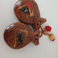 Castagnette o nacchere, castañuelas spagnole
