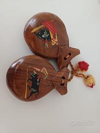 Castagnette o nacchere, castañuelas spagnole