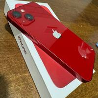 Iphone 13 128gb red product comprato alla Apple