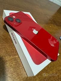 Iphone 13 128gb red product comprato alla Apple