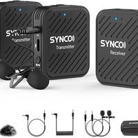 SYNCO G1(A2) Microfono Lavalier Wireless, Radio Mi