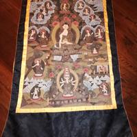 Batik Indiano Dipinto su Tela