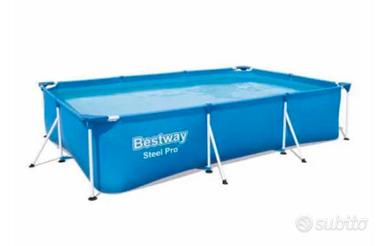 Piscina più pompa con filtro a sabbia