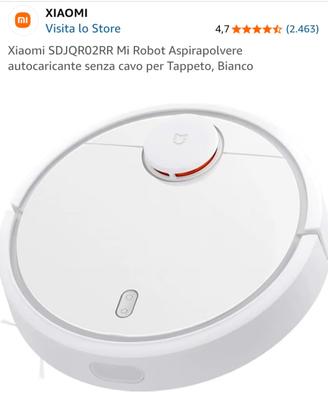 Robot aspirapolvere Xiaomi SDJQR02RR