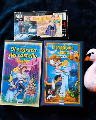 Lotto nostalgia anni 90:VHS+peluche Odette