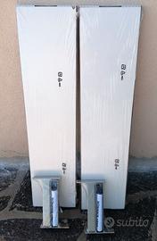 MENSOLE IKEA EKBY JARPEN 79x19 CON STAFFE 2 NUOVE