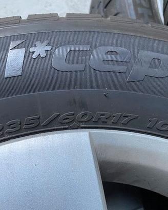 Cechi in lega  con gomme invernali