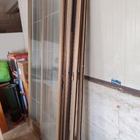 2 Porte, finestra vetro