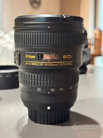 Nikkon AF-S NIKKOR 18-35mm f/3.5-4.5G ED